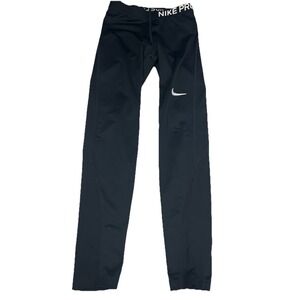 Nike Pro Women's Mid-Rise Full-Length Leggings Size XS Pocket On Side